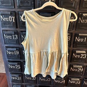 EVERYTHING MUST GO We The Free Sleeveless Babydoll tank